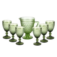 Bekker drinks, 7 items, green color