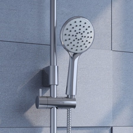 Shower mixer IDDIS chip chisb1fi06, 350x200x1400 mm, with the upper shower, chrome-3