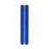 The sticker is reflective for a car, 16 × 1.5 cm, blue, set 2 pcs