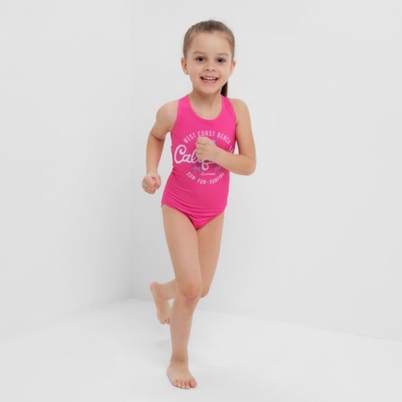 Baby swimsuit KAFTAN "Beach", height 98-104 cm, pink-4