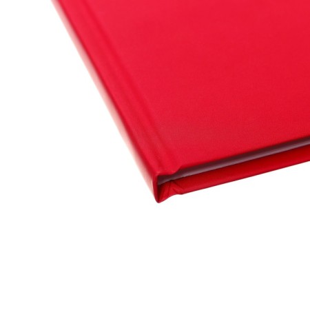 Business block A5 80 sheets in the Viva Magenta cage, solid cover, Soft Touch, mix-6