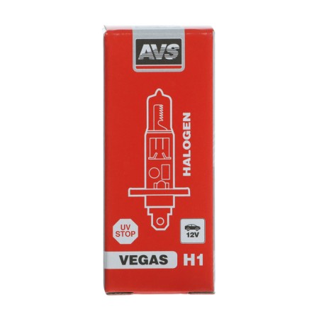Car lamp AVS VEGAS, H1, 12 V, 55 W, blister-4