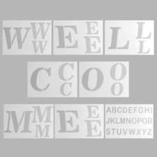 Stencil plastic 