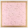 Palette packaging for flowers "Tenderness", matte, pink-gold 57 x 57 cm