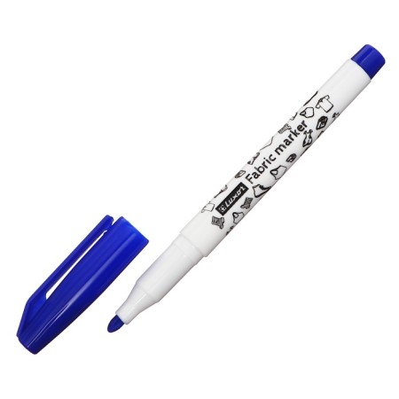 1-2 mm Luxor fabric "Fabric", bullet, blue-1