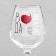 A glass for the wine "Water from a diploma", 350 ml