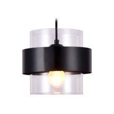 Suspended lamp with a replaceable lamp Ambrella Light, Traditional, TR3646, E27, Black Color