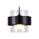 Suspended lamp with a replaceable lamp Ambrella Light, Traditional, TR3646, E27, Black Color