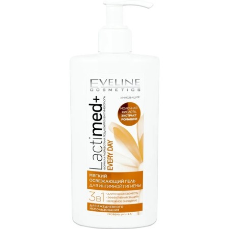 Eveline Lactimed intimate hygiene+ soft refreshing, 250 ml