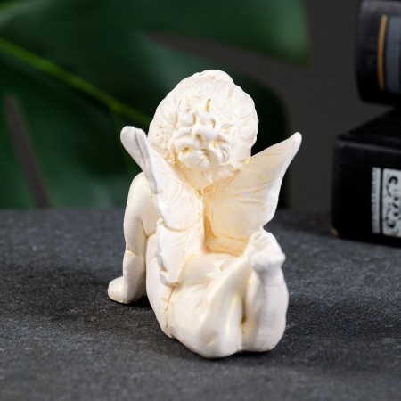 The figure "Elfin lies" gilding, 8x6x5cm-2