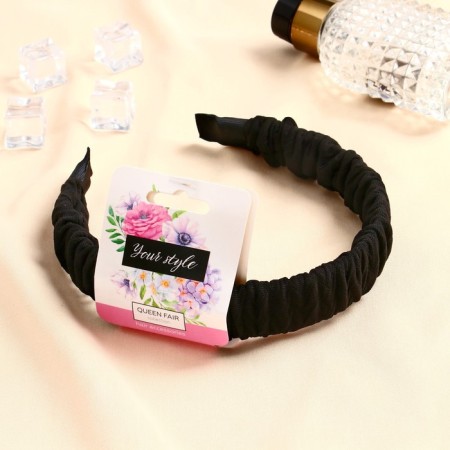 Caroline hair rim "harness, 3 cm, black-1