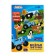 Developing toy "Fun Velcro", animals, blue tractor