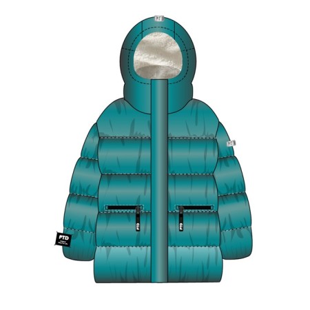 Winter jacket for the girl PlayTode, height 128 cm-10