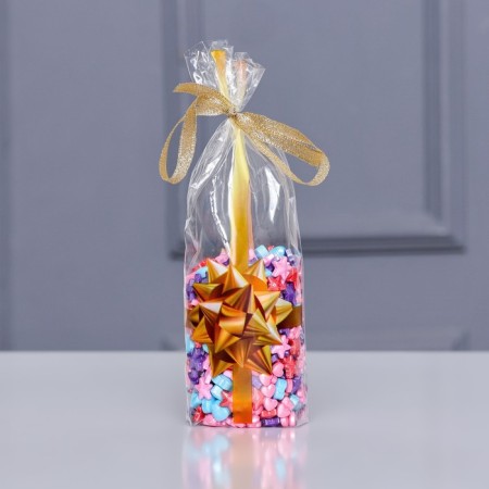 Package Packing BOPP, with a bottom fold, "Golden Balt" 9*19 cm-1