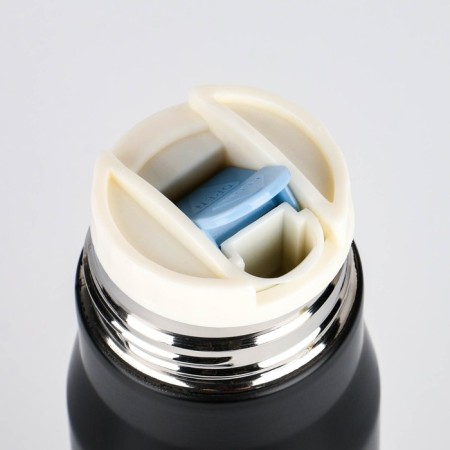 Thermocc, 450 ml, bullet "Master K. February 23", retains heat 8 hours, 28 x 7 cm-4