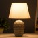 PINA table lamp E14 40W light gray 17.5x17.5x26 cm Risalux