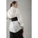 Female belt, XS-L, width 13 cm, black color