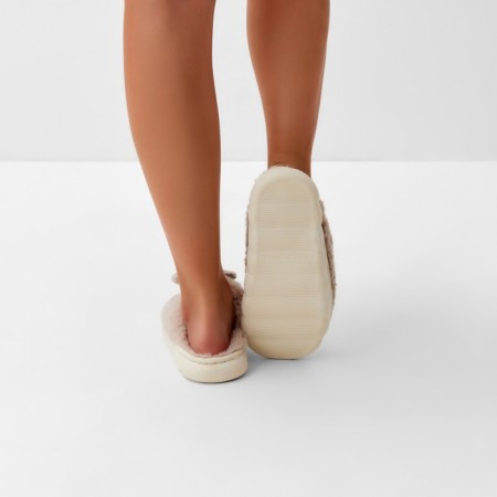 Women's slippers, size 40-41, brown color-13