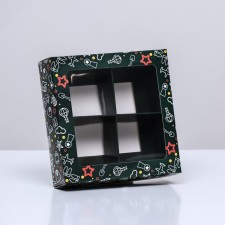 Box for 4 sweets, 