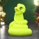 Figure soap "Snake Christmas tree" yellow, 60g