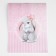 Gift set for the girl "Bunny", bag, notebook