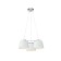 Barbara chandelier, 3x60W E27, chromium color