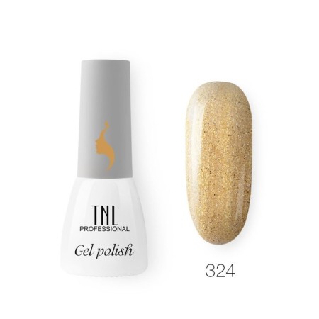 TNL Mini Gel-Lygs “8 Senses”, No. 324 Golden Starfall, 3.5 ml