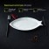 Porcelain dish Magistro "fish", 29 × 14.5 × 2 cm, white color