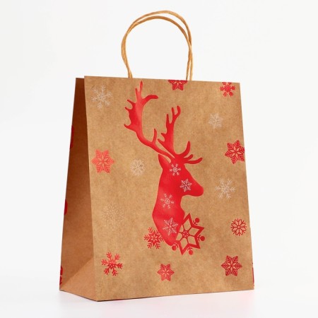 Tissing craft package, round handle, "deer" 33 x 25 x 12 cm, 120 g-3