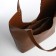 Women's bag-bag on a magnet, cosmetic bag, brown color