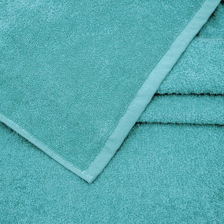 Tainted towel "Mona", 400 grams, size 100x150 cm, Aqua color-2