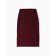 Skirt with a female section, minku, burgundy color, size 46