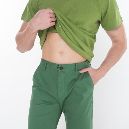 Male shorts, dark green color, size 46 (30)-1