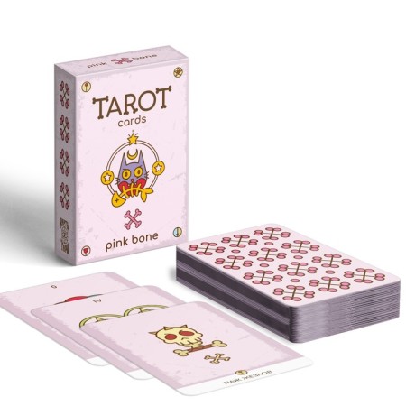 Tarot "Pink Bone", 78 cards (6x9 cm), 16+-1