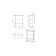 Bathroom mirror "Vega 5002" white, 50 x 13.6 x 70 cm