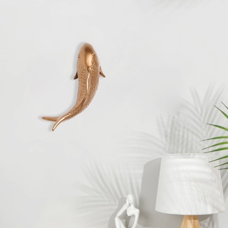 Wall decor, "fish" 16 x 5 cm, gold, right