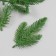 Decor for creativity "Tree spruce branch" Green 15.5 cm