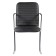 Brabix Visit CF-101, chrome, eco-leather, black (S-0401)