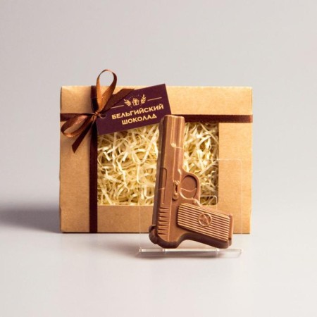 Chocolate figure "Pistol", 80 g-2
