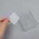 Organizer for storage "Diamond", hinged, 1 section, with an adhesive base, 10.5 × 12 × 5 cm, the color is transparent