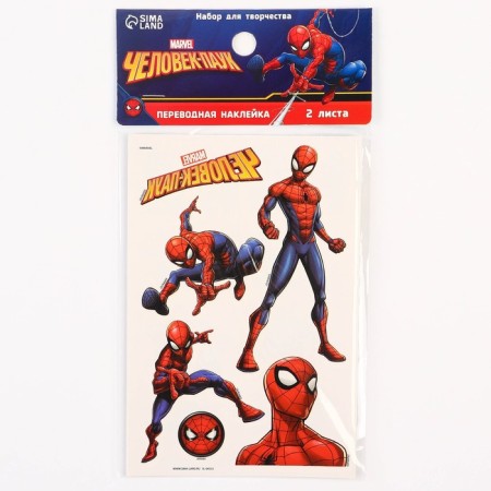 A set of children's tattoos "Spider-Man: Hero"-3