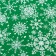 Film packaging holography "Snowflakes drive a round dance", 100 x 70 cm, New Year