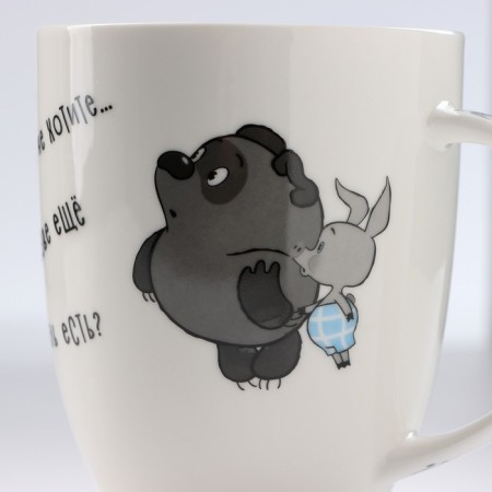 Porcelain mug "Winnie the Pooh", 420 ml-2