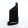 Male sling bag made of artificial leather, black color