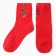 Women's socks, red color, rr 36-40