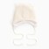 Children's hat, white color, size 44-46