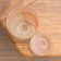 Flower pot with the pallet "Harmony", brown 2 l