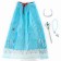 Carnival set "Snow Princess": cloak, crown, pendant, earrings, wand