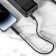 HOCO U114, Type-C cable-Type-C, adaptation Micro-Type-C/Lightning-Type-C/USB-Type-C, 3A, Black