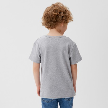 T-shirt Children's KAFTAN "BASIC Line", R.30 (98-104 cm), Gray-3